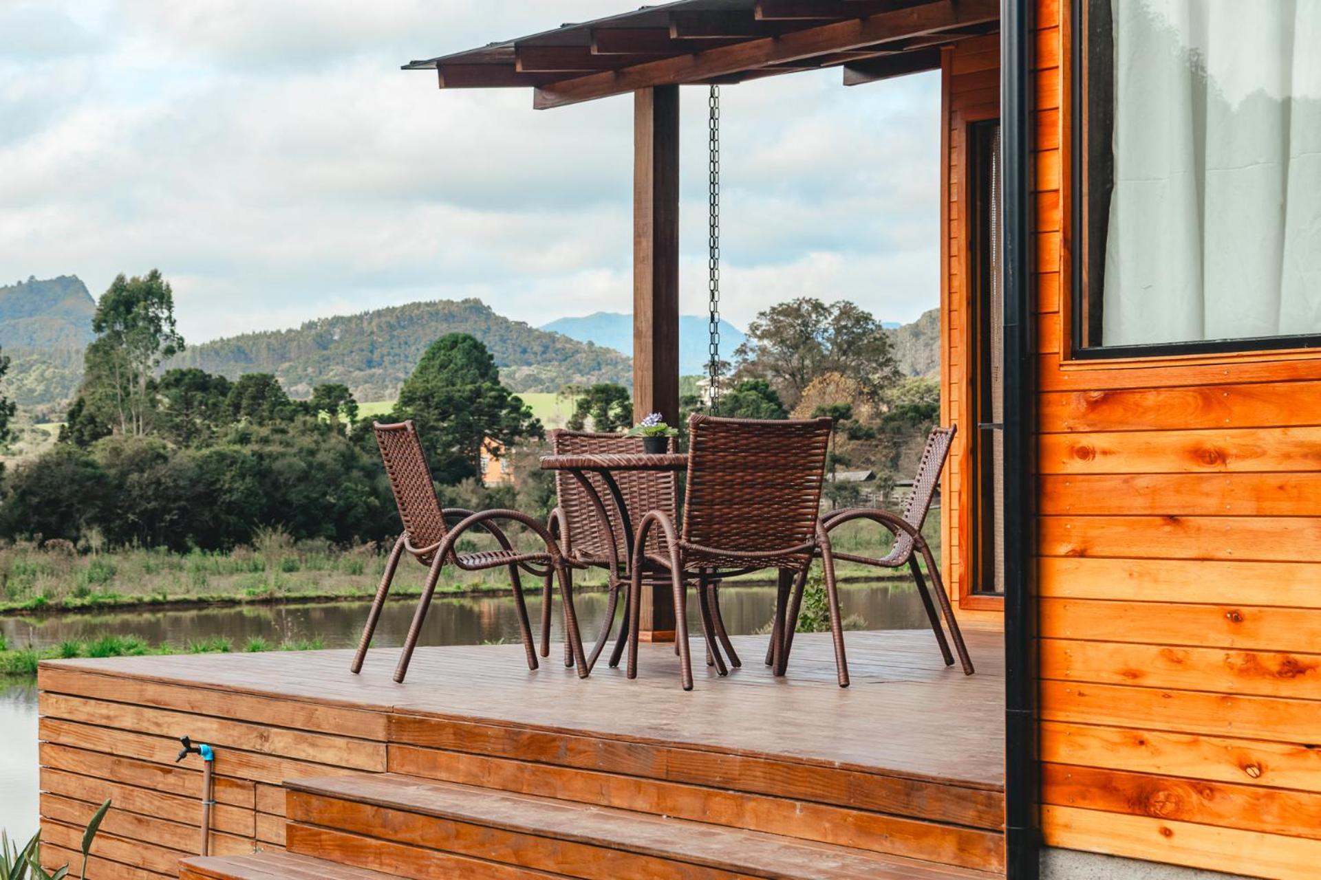 Cabanas Doce Recanto - Chalé Família Bom Retiro  Exteriér fotografie